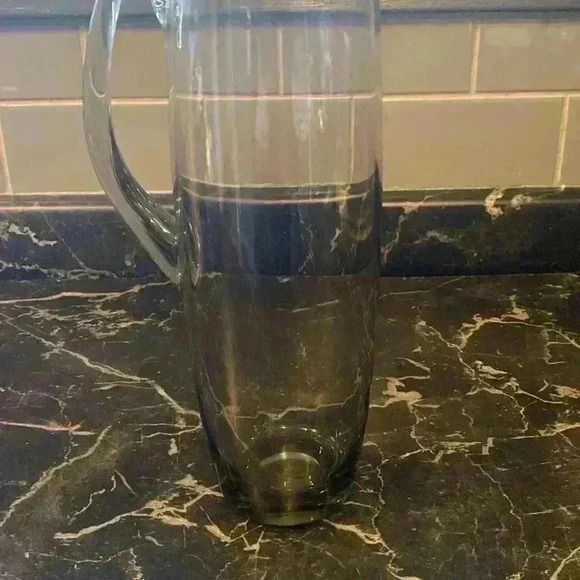 Vintage Glass Martini Cocktail  Pitcher W/Stir Stick - Picture 11 of 15